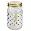 [Q3941] - Mason Jar Scented Candle 'Messages' (Make a Wish: Lovely Night) - 12. 7x7. 5cm