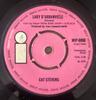 7-дюймовая пластинка CAT STEVENS Lady DArbanville WIP6086 Island Records 1970 UK Ирландия Рок Б/у