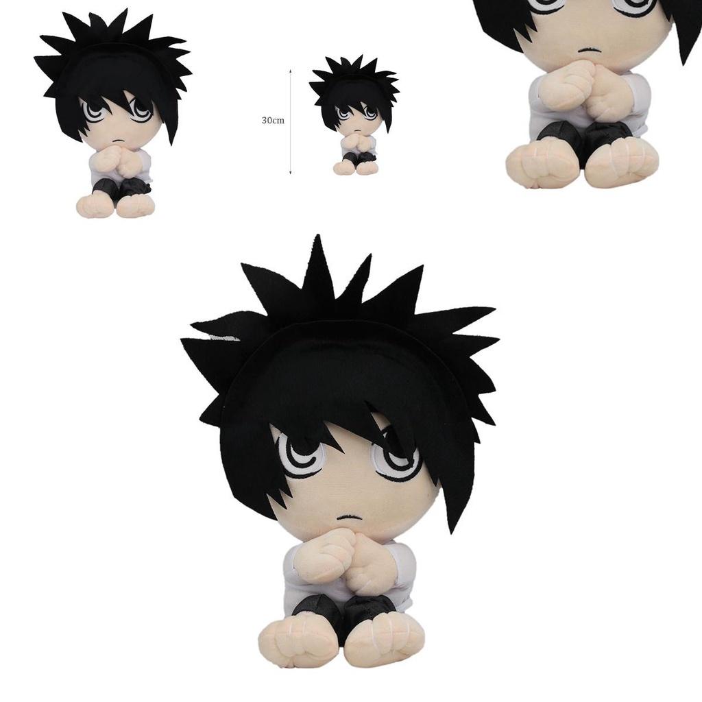 Death Note Lawliet L Cartoon Plush Toy Soft And Cuddly Gift For Kids And Fans