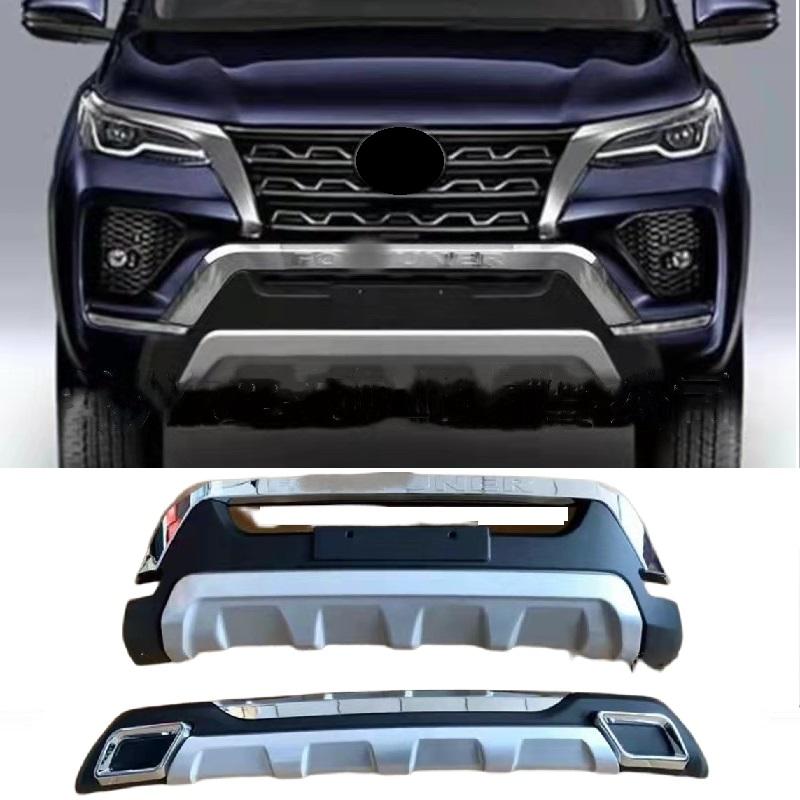 Auto Exterior Front Rear Bumper Fit For Fortuner SR5 2021 2022 2023 Front Rear Bumpers Cover Car Parts