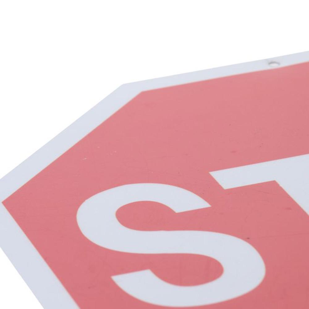 12" x 12"/30 x 30 см Знак «Стоп» Восьмиугольный наружный дорожный знак Уличное движение