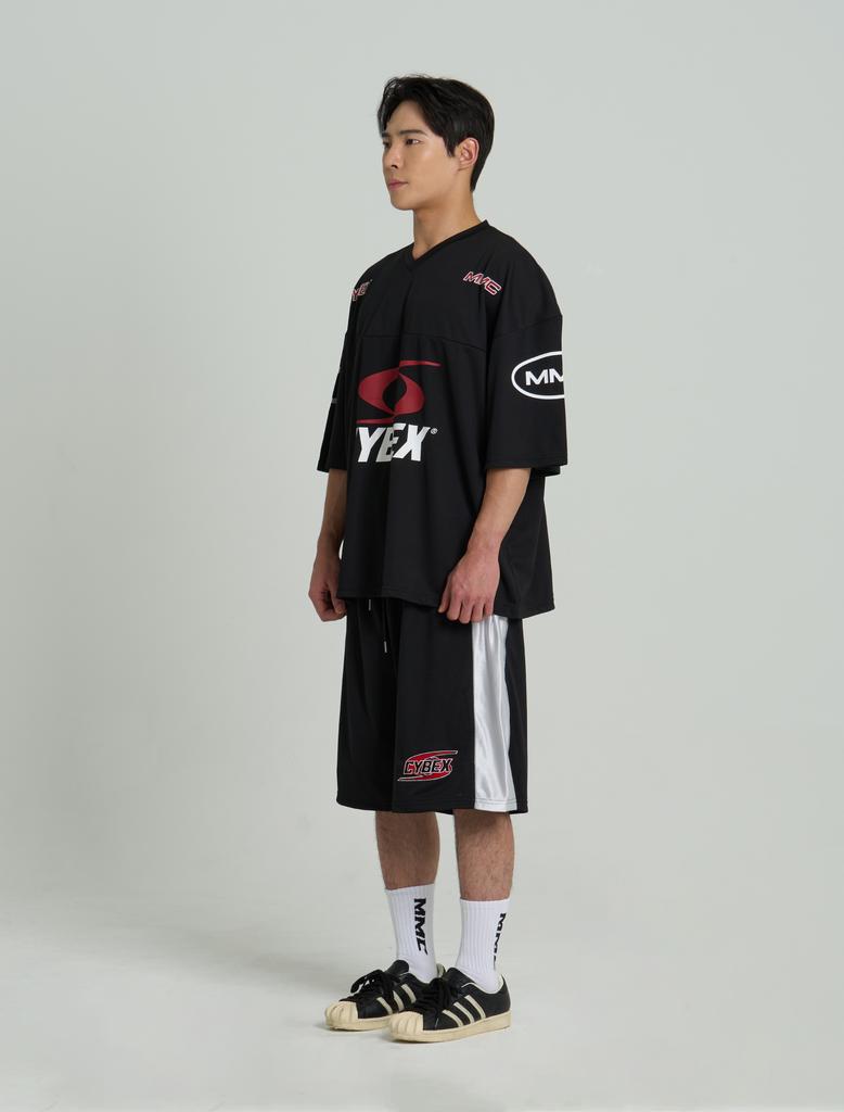 Основная футболка с коротким рукавом Cybex Collaboration Rugby Jersey Черная