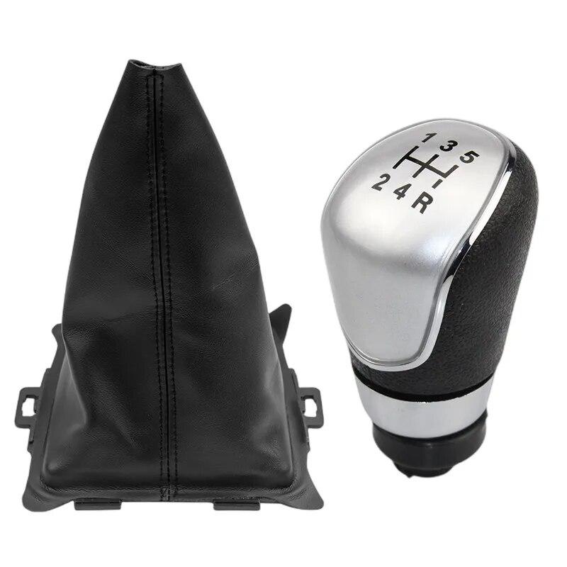 For Ford Fiesta 2008 2009 2010 2011 2012 Manual Car Hand Speed Gear Shift Knob Gaiter Boot Dustproof Cover Case Collar