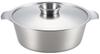 Yoshikawa SJ1678 Luxury Stainless Steel Shabu Pot,
