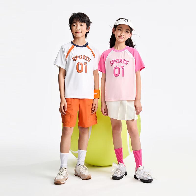 Annil Kids' 2025 Summer Breathable Cool Sport T-Shirt