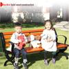 Shibird Outdoor Solid Wood Leisure Bench