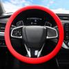 Чехол на руль автомобиля, универсальный силиконовый чехол на ручку автомобиля, силиконовый защитный чехол, тюнинг своими руками, аксессуары для интерьера