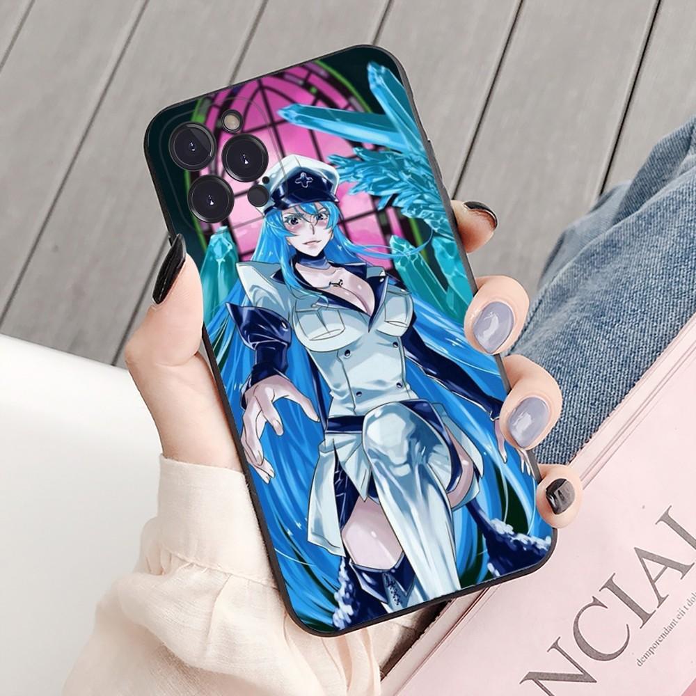 Akame Ga Kill Esdeath чехол для телефона iPhone 15 14 11 12 13 Mini Pro XS Max Cover 6 7 8 Plus X XR SE 2020 Funda Shell