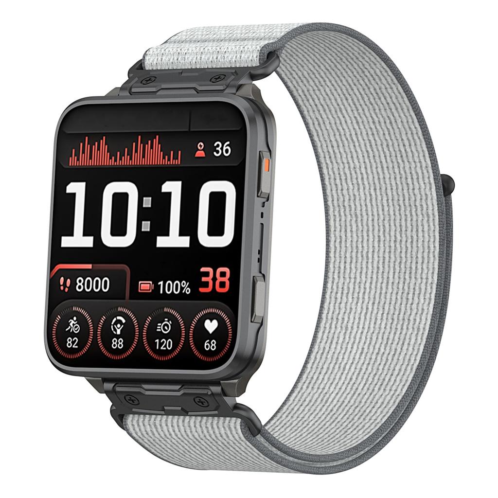 Для Garmin Venu X1 Нейлоновый ремешок-петля с металлическим коннектором Быстросъемный Дышащий ремешок для часов