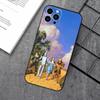 The W-Wizard of O-OZ Movie Phone Case For iPhone 16,15,14,13,12,11,XS,XR,X,8,7,Pro,Max,Plus,mini Silicone Black Cover