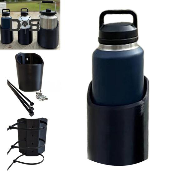 Магнитный держатель для бутылок, напечатанный на 3D-принтере, держатель для галлонов на 46, 50, 64 унции, переносная стойка для хранения бутылок с водой для гольф-кара, трактора, автобуса, газонокосилки