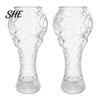 Hercules Cup Beer Mug Soccer Trophy Glass, 400/600ml Capacity Mug, Heavy Duty Football Sports Fan Shaped Pint for Home Bar, Gift Fans Foam Locking