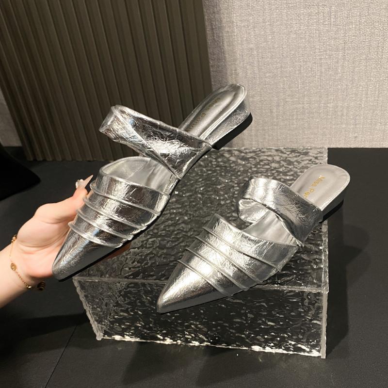 Модные женские повседневные тапочки Новая летняя удобная обувь Женские домашние уличные повседневные сандалии Легкие дизайнерские тапочки Слайды Женские