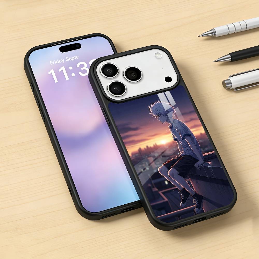 Hunter Cool K-Killua NEW Phone Case For iPhone 17,16,15,14,13,12,Pro,Max For Magsafe Magnetic Wireless Charging