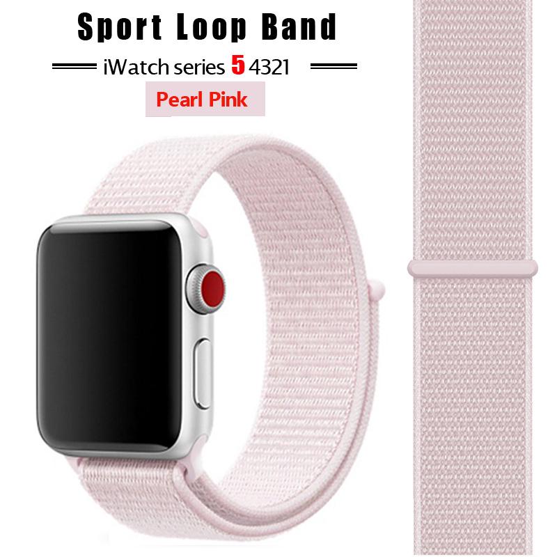 Нейлоновый спортивный ремешок для Apple Watch ремешок 44мм/40мм Apple Watch 6 SE 5 4 3 ремешок Iwatch ремешок 38мм/42мм браслет с аксессуарами для часов