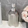 Многоразовая керамическая бутылка для жидкого мыла для рук, нажимного типа, бутылки для хранения жидкого лосьона, бытовая