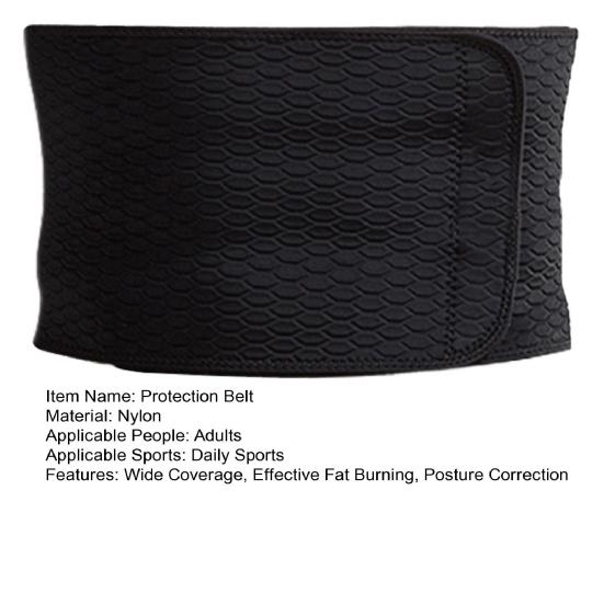 Триммер для талии, широкий охват, эффективное сжигание жира, коррекция осанки, мужской тренажер для талии больших размеров, спортивный пояс