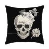 1/4 Piece Halloween Happy Pillow Cover, Horror Ghost, Bat Print Cushion Cover, Mischief Or Trick On Halloween Sofa Cushion Cover