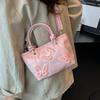 2025 подарочная популярная сумка женская летняя универсальная модная сумка-мессенджер портативная маленькая сумка-ведро