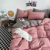 Bedding Four-piece Set Three-piece Set Skin-friendly Breathable Bed Sheet Quilt Cover Pillowcase Set