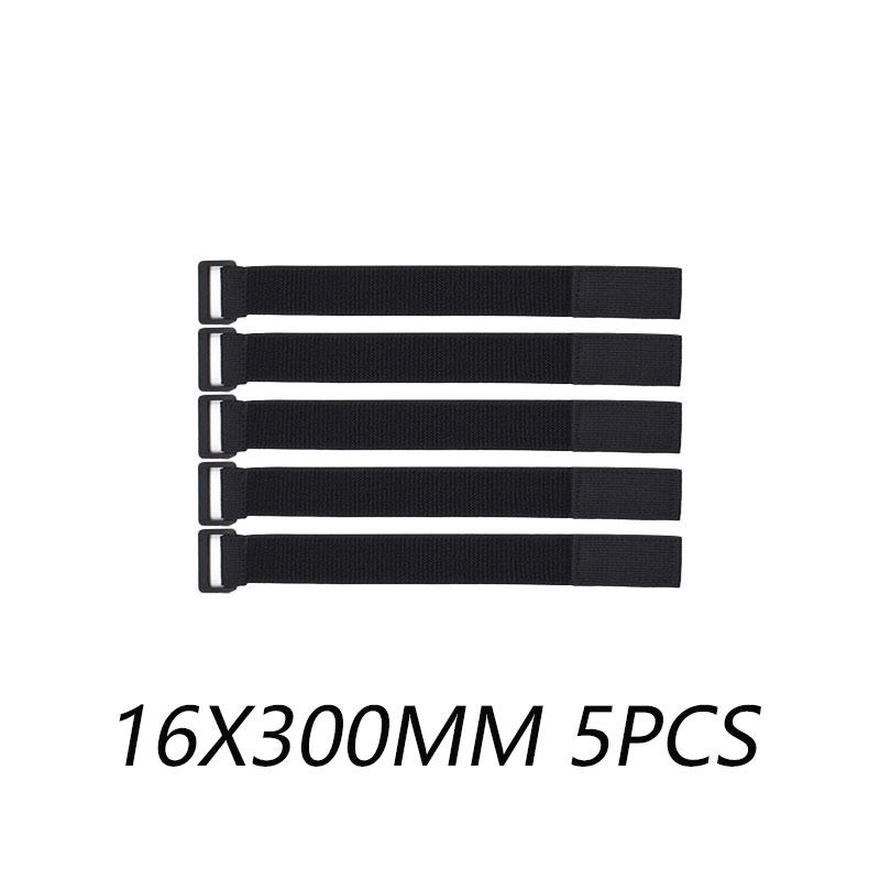 5Pcs Elastic Hook and Loop Cable Tie Reverse Buckle Stretch Fastener Cable Straps Nylon Extension Strap Cord Wrap Organizer
