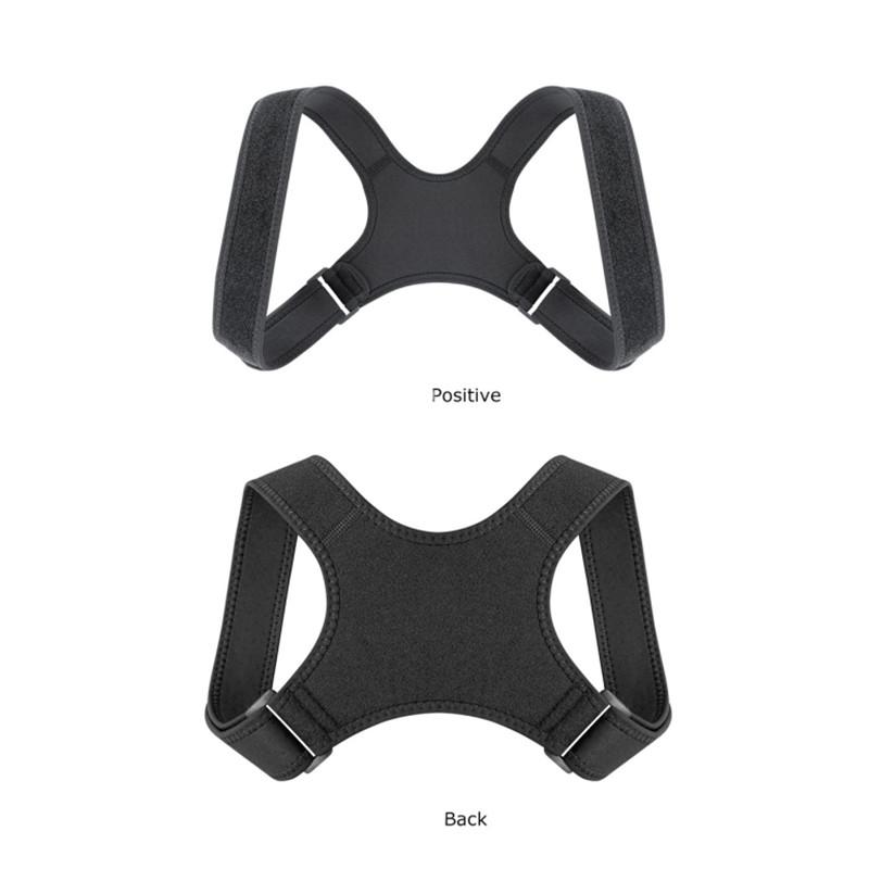 Новый регулируемый корректор осанки верхней части спины, поддержка плеч, поясничный бандаж для спины, поясничный корсет для коррекции плеч, корсет