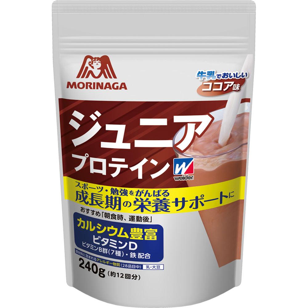 Morinaga Seika Wider Wider Junior Протеиновый какао 240г WIDDER