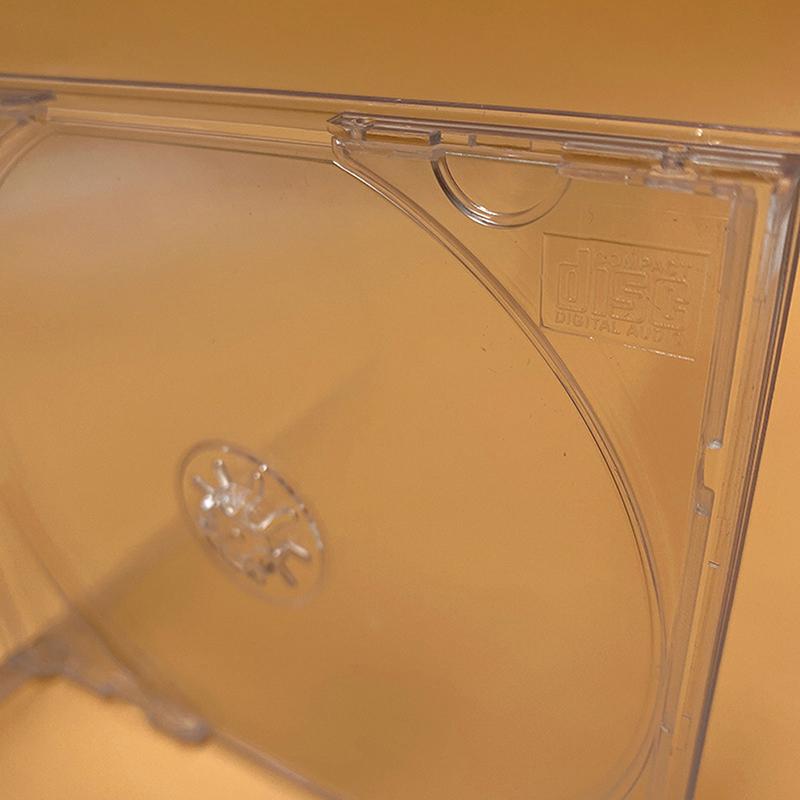 1 шт. Readstar Прозрачный пластиковый цельный футляр для диска, Футляр для CD, Утолщенная коробка для CD/DVD-диска, Коробка для диска