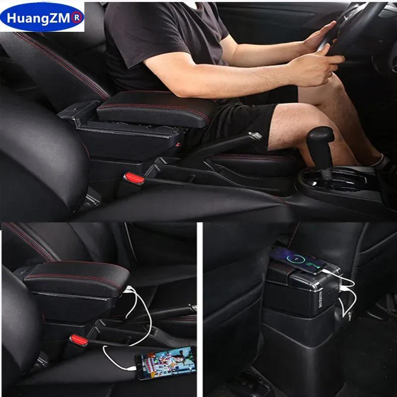 For Toyota Yaris 3 Car Armrest Box For Toyota Hybrid / Yaris Vitz Armrest Box Central Storage box Retrofit Car Accessories