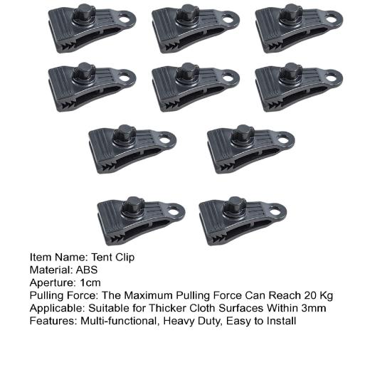 Зажимы для брезента надежно закрепляют навесы для кемпинга, навесы, зажимы для брезента для каравана, прочные