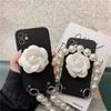 Для 17 Camellia Stand Apple 15 Carry Жемчужный 16 Promax Универсальный Чехол для Телефона Iphone 12 13