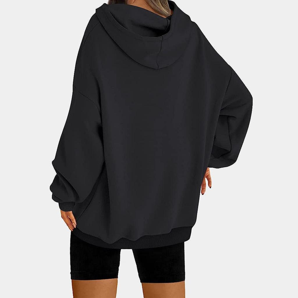 Women's Spring and Autumn Gothic Style Skull Hooded Sweatshirt