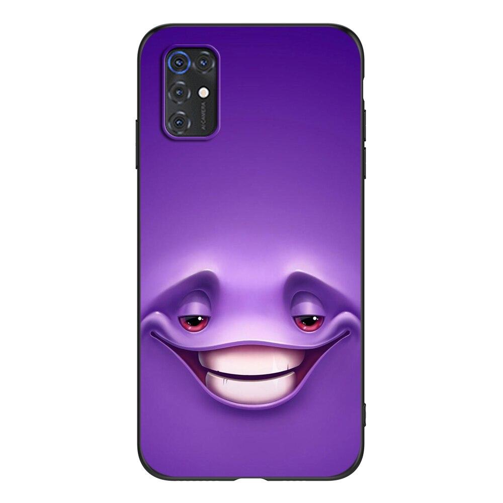 Для смартфона ZTE Blade V2020 задняя крышка черный чехол из ТПУ милый забавный