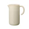 Pitcher for Hot Hot Water Water Specialist, 1.0L, Heat-Absorbent Design, Ivory, ON℃ZONE