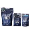 Black Bath Charcoal Bath Salt Powder Packet  Refreshing Citrus Fragrance 400g  40g  Carbonated Bath Tablets 25g X 6p