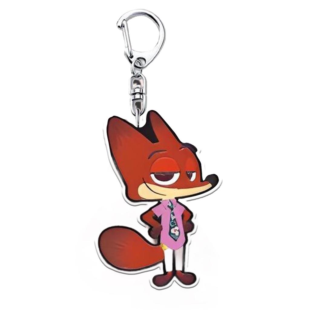 Набор из 1 аниме акрилового брелока двухсторонней подвески