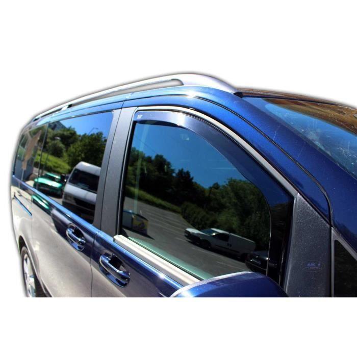 J&J AUTOMOTIVE | Heko Deflecteurs d'air Déflecteurs de Vent Pour Mercedes Vito W447 depuis 2014