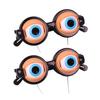 Crazy Eyes Googly Glasses Toy Winking Glasses with Pull-String Blinking Action Fun Novelty Prop for Kids Party Stage Performance