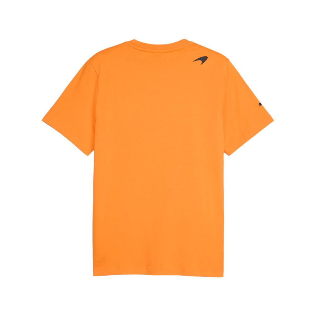Puma X McLaren Piastri Команда Мягкая футболка с круглым вырезом с коротким рукавом Мужские Топы 637452-03