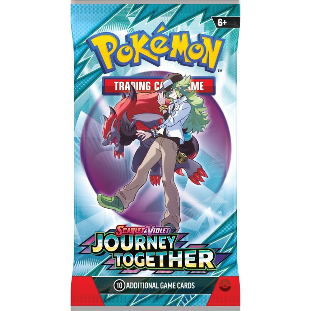 Pokemon Tcg Card Set: &V - Journey Together - Booster Pack (1 Pack)