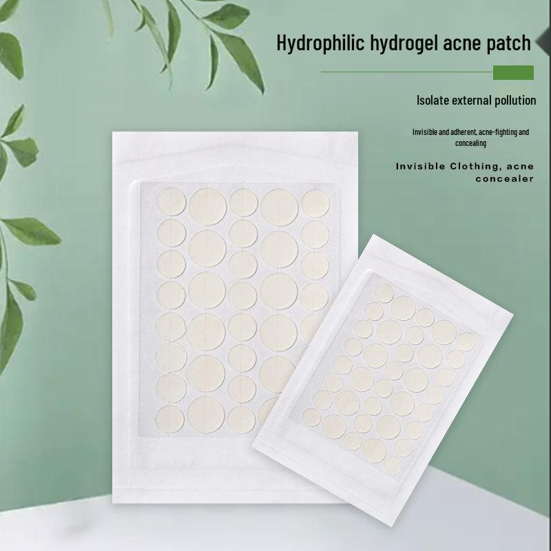 Прозрачный водостойкий гидроколлоидный пластырь от акне - Невидимое покрытие от прыщей и пластырь для удаления