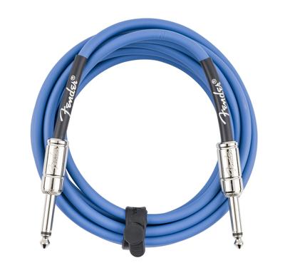 Кабель для гитары Fender 10 футов Lake Placid Blue Contour