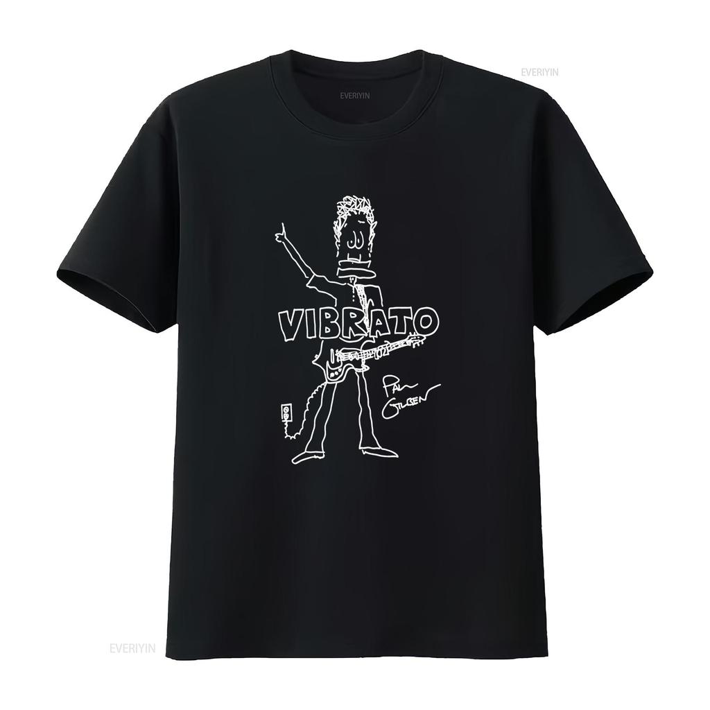 New Rare Paul Gilbert Vibrato Album Rock Guitarist Design T Shirt S 5xl Vintage Washed Breathable Comfortable Stretched Soft
