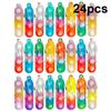 24/150 шт. Мини-набор Pop Fidget Toy, брелок, игрушки для снятия стресса, игрушки для рук, сувениры для вечеринки, игрушка на рабочий стол для детей и взрослых