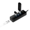 HUB USB-C 3.2 Gen1 LogiLink Gigabit Ethernet 3xUSB 3.0 5Gb/s 1000Mb/s LAN