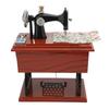 Sewing Machine Music Box Hand Crank Musical Box Vintage Sewing Machine Desk Decoration