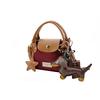 Gucci Cosmetic bag/toiletry bag [Customized bag] Wine-hearted Dachshund Puppy Doll CNY New Year Limited Cute Commuting Wine-hearted Dachshund Puppy