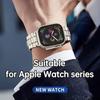 Бизнес титановый ремешок для Apple Watch Series 10 46 мм 42 мм 45 мм 44 мм iWatch Ultra 49 мм браслет SE с застежкой-черепахой съемный титановый ремешок