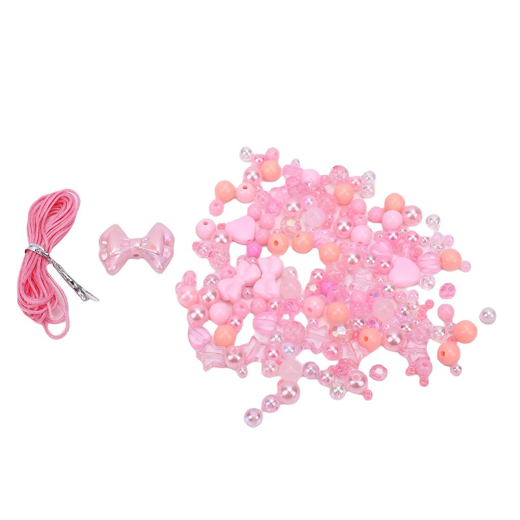 Смешанные бусины Милые Стильные АБС-пластиковые Ассорти Бусины с Нитью для Бисероплетения для Изготовления Ювелирных Изделий и Рукоделия