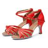 Luxurious Fashion 9-color Women's Ballroom Latin Tango Dance Shoes For Ultimate Elegance